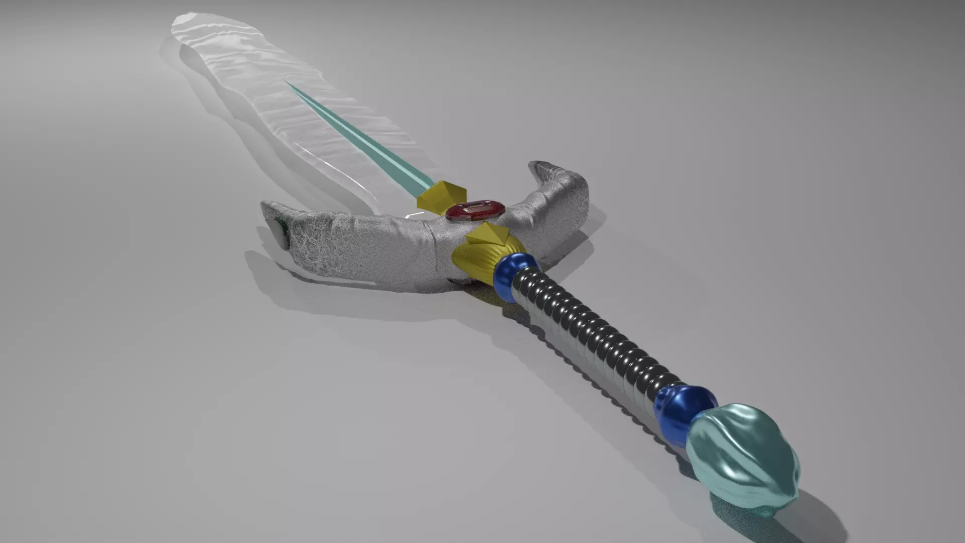 Legendary Sword 3D model_0