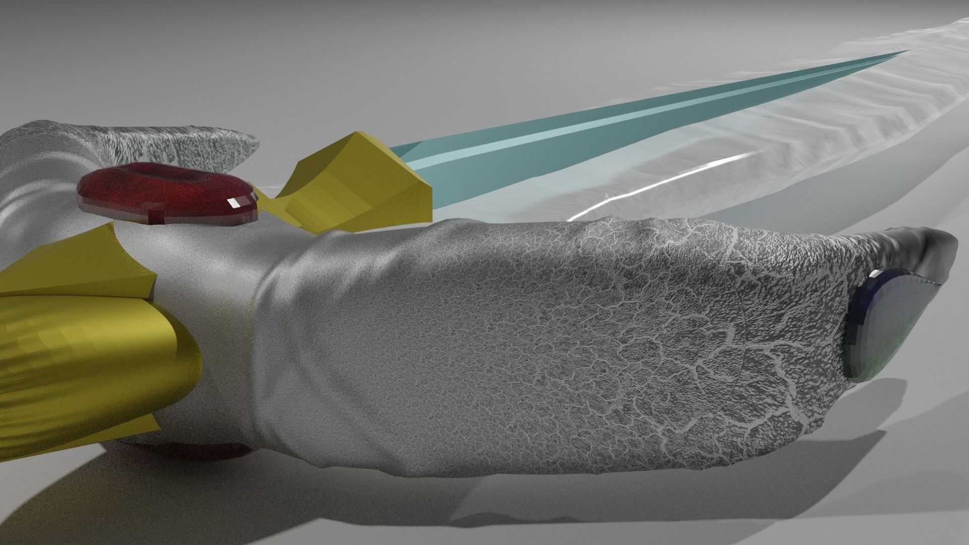 Legendary Sword 3D model_1