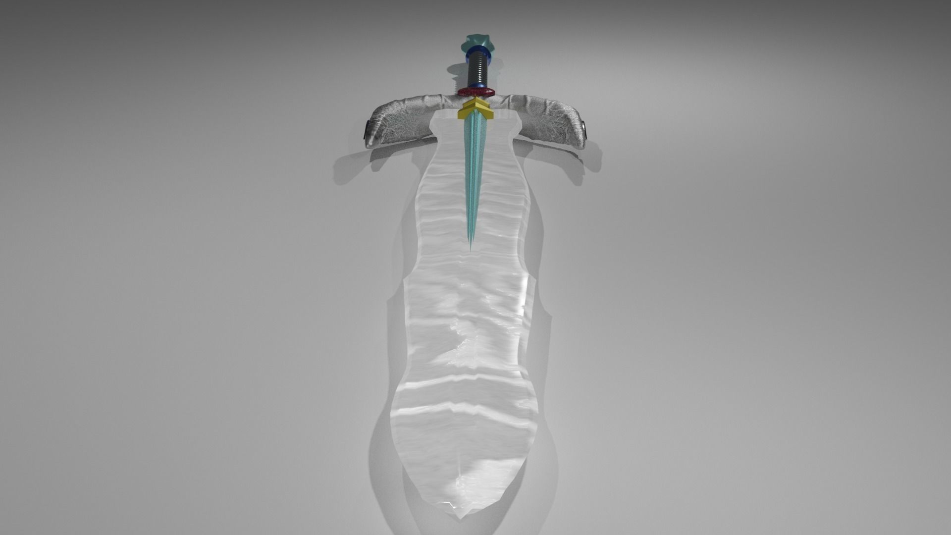 Legendary Sword 3D model_3