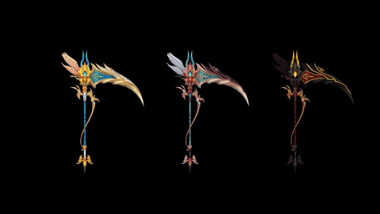 Angel Weapons 3D Model Collection_6