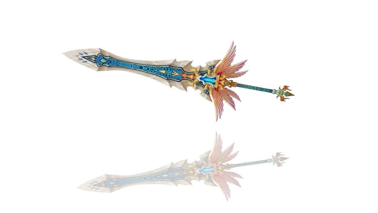 Angel Weapons 3D Model Collection_11