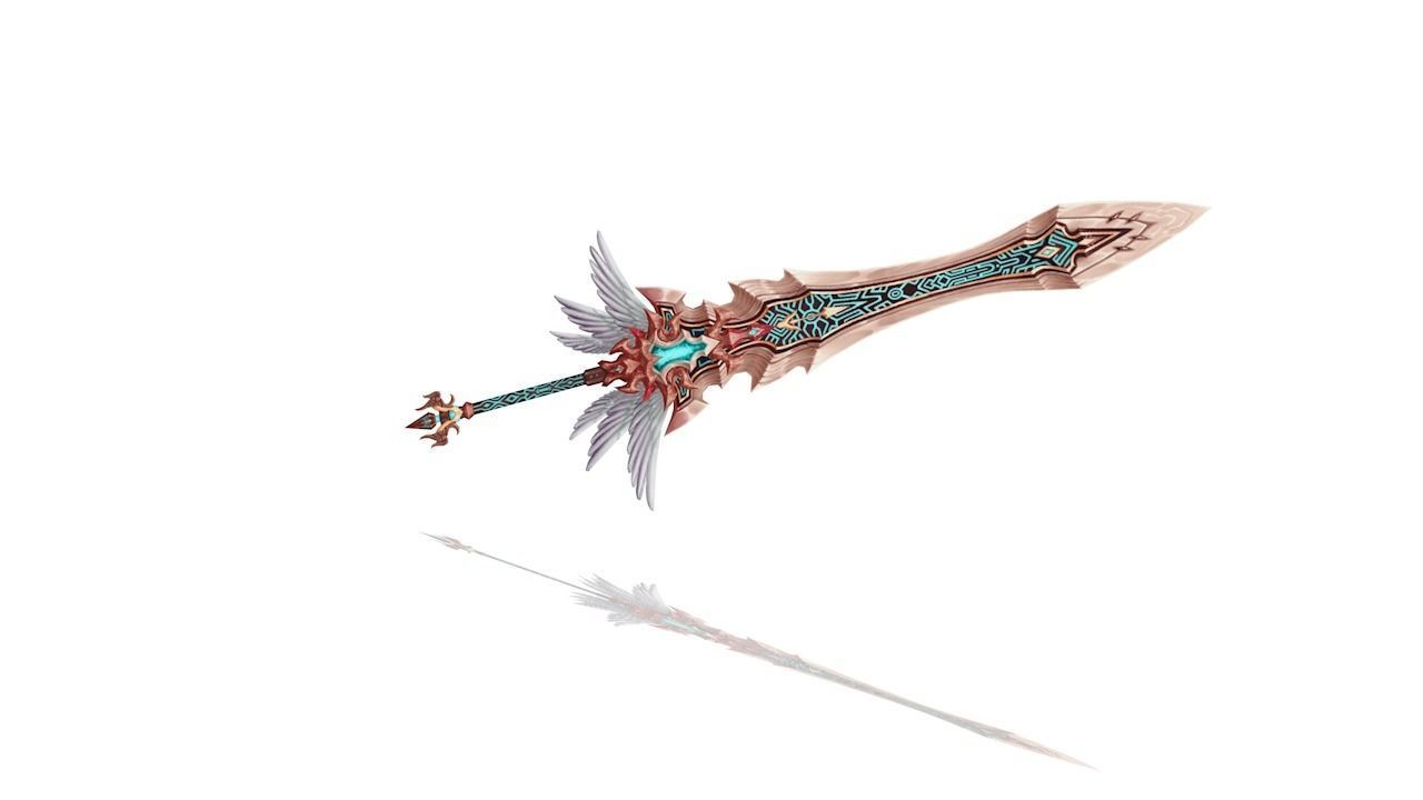 Angel Weapons 3D Model Collection_19