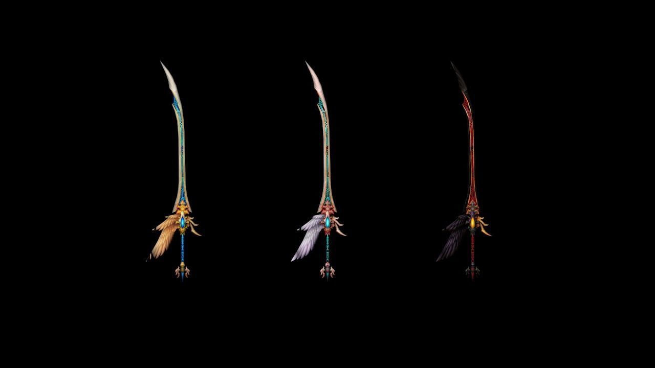 Angel Weapons 3D Model Collection_2