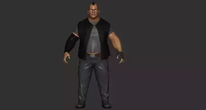 Bob the biker 3D print model