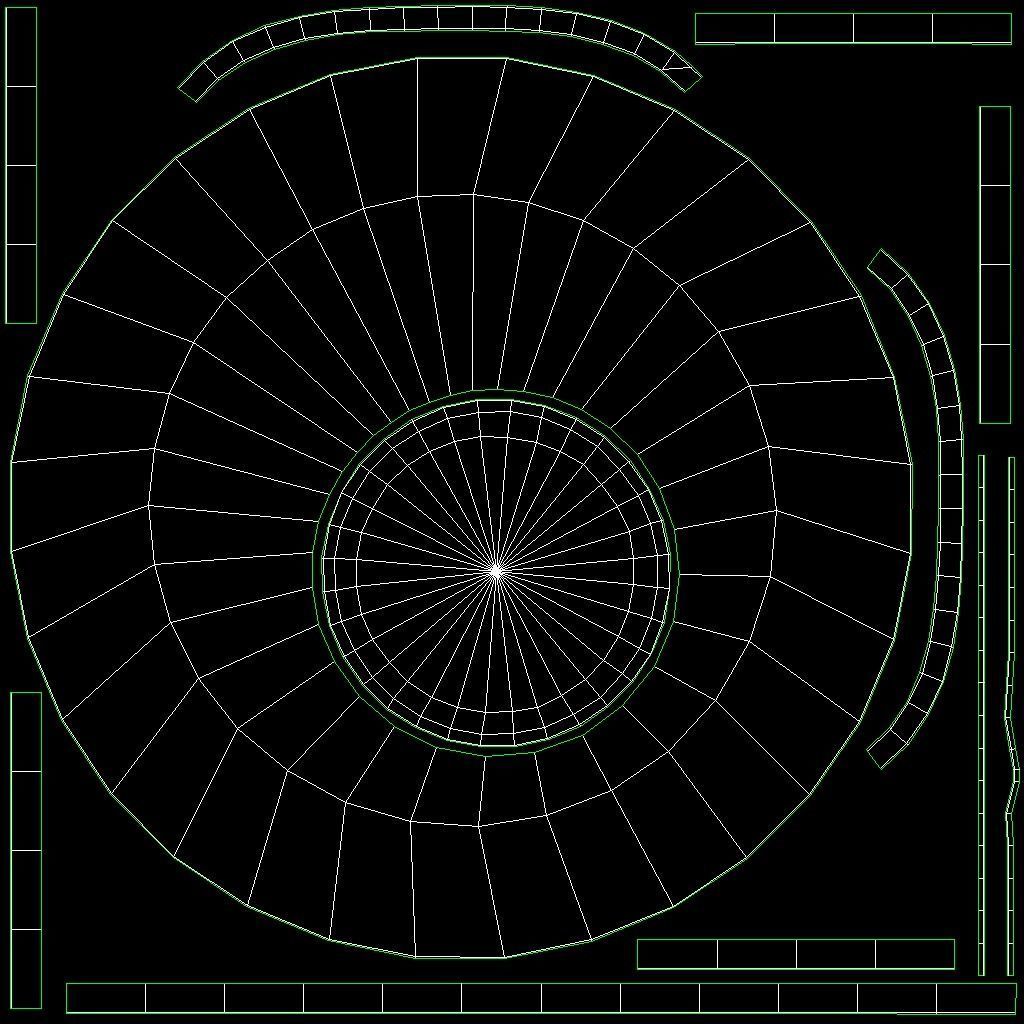Fantasy occult astrolabe Low-poly 3D model_11
