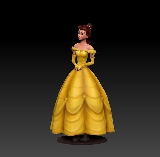 Dolls like Disney Princess 3D print model