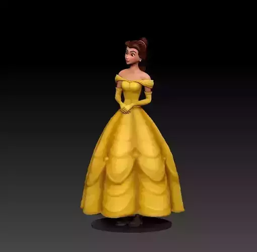 Dolls like Disney Princess 3D print model