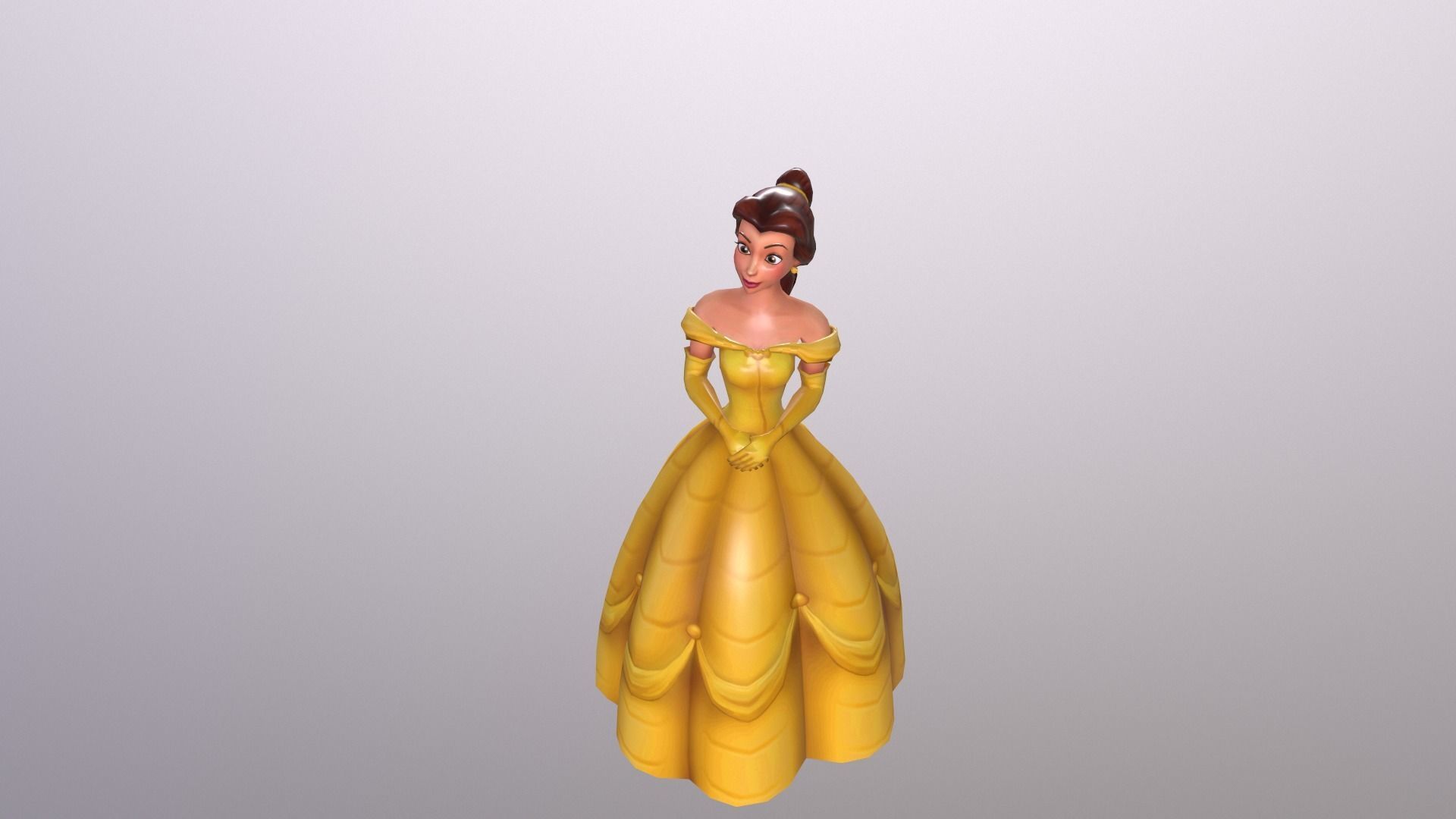 Dolls like Disney Princess 3D print model_5