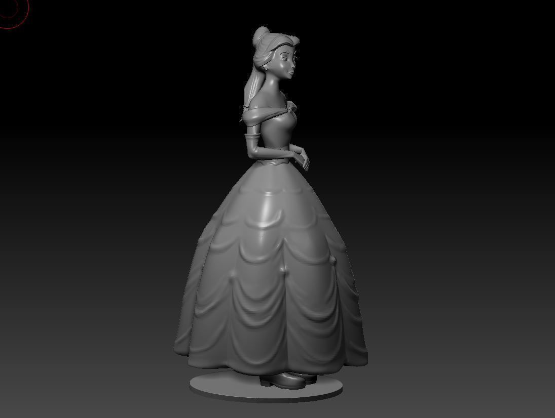 Dolls like Disney Princess 3D print model_6