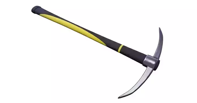 Pick Axe 3D Model  Low-poly 3D model