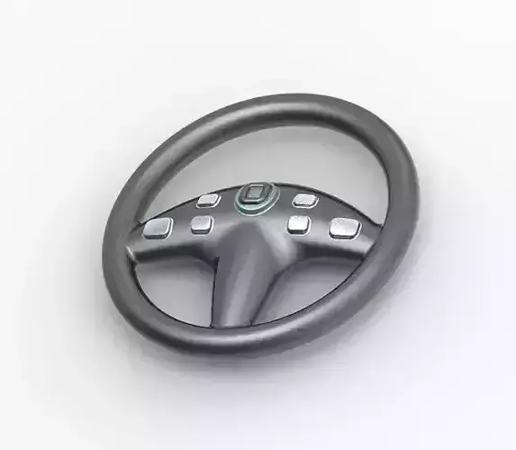 Car Steering Wheel 3D print model