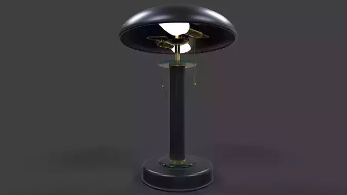 Table Lamp - High Poly