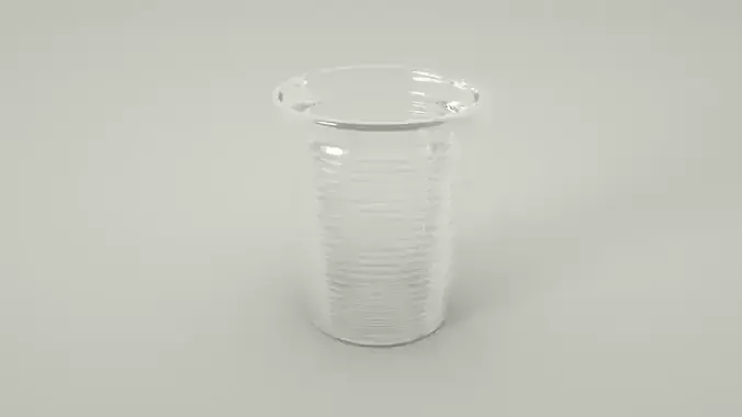 Plastic Cup 3D model