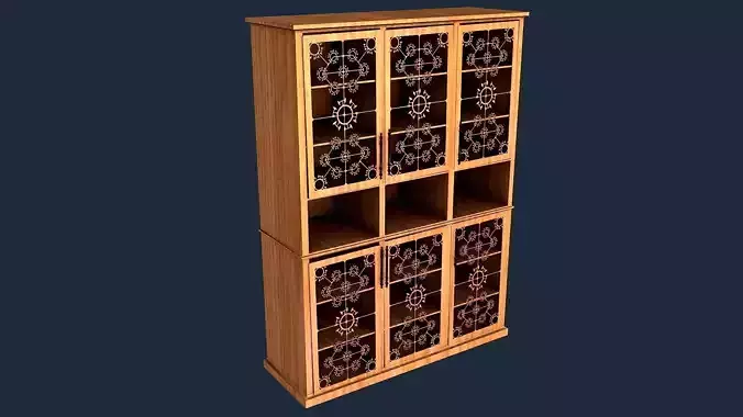 SILVER WARE CABINET