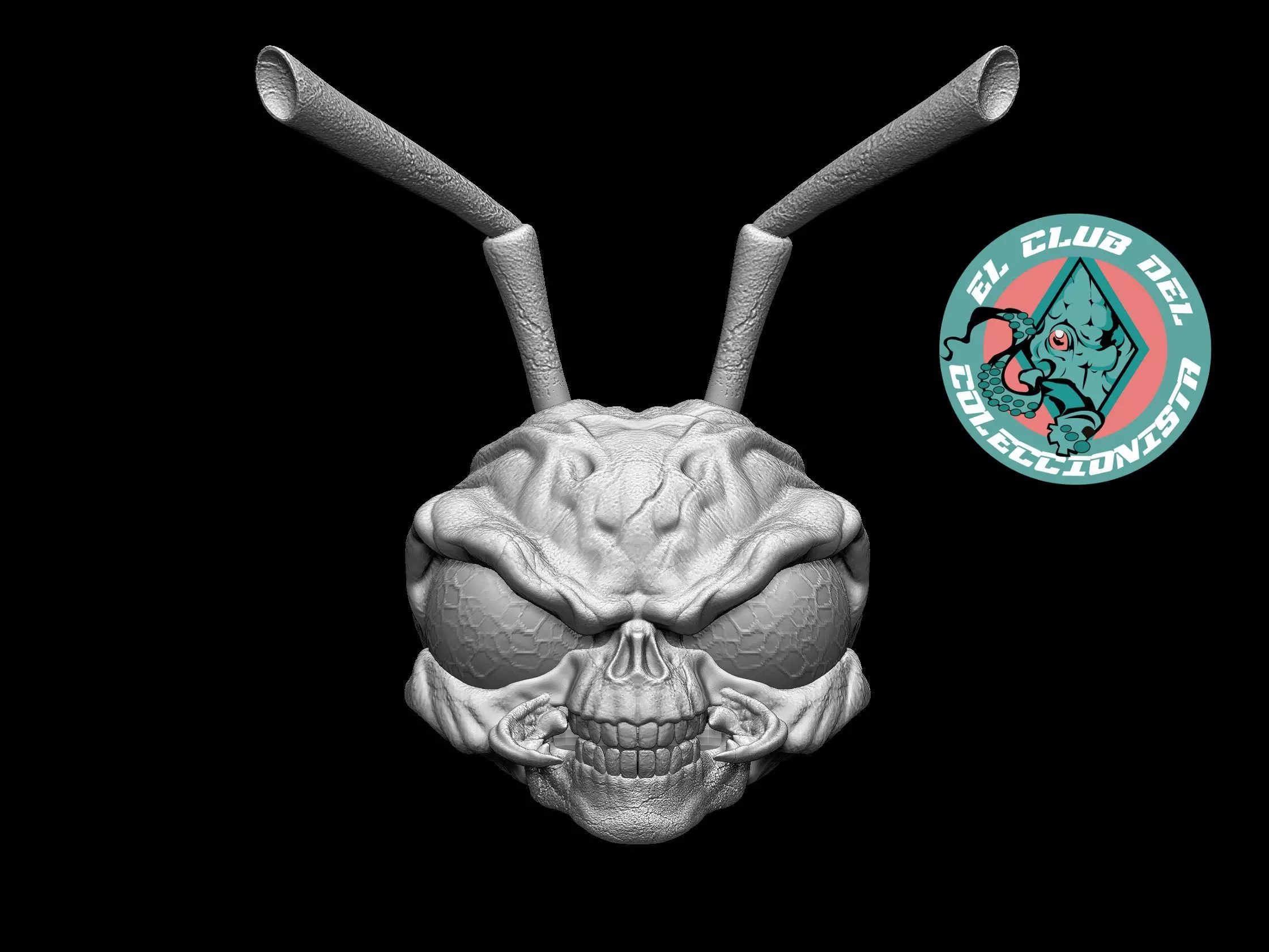 Gomez skull head articulated 3D print model