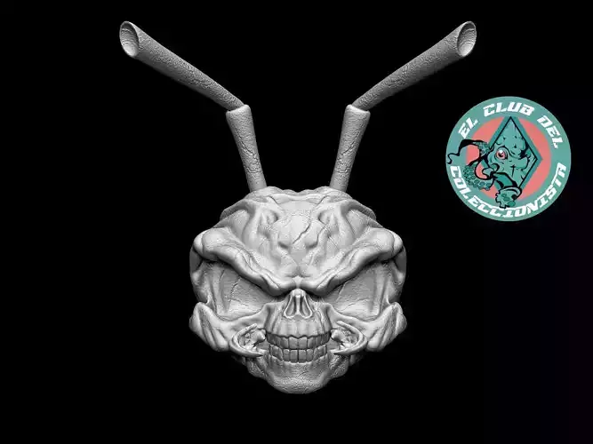 Gomez Skull head sculpt 3D print model