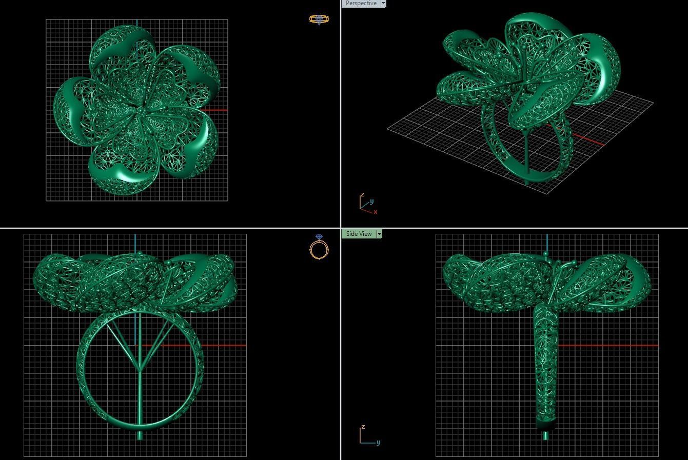Ultra Vision Ring 41 3D print model_6