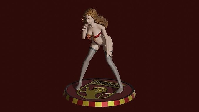 Hermione Magic Present Fan Art Pose 3 3D print model
