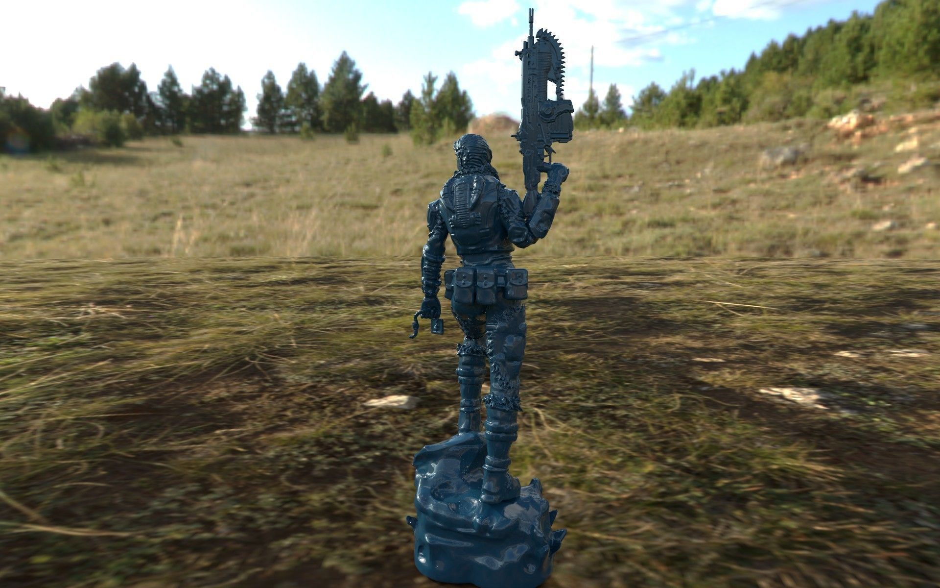 Gears of War - Gears 5 Kaitlin Diaz 3D print model_7