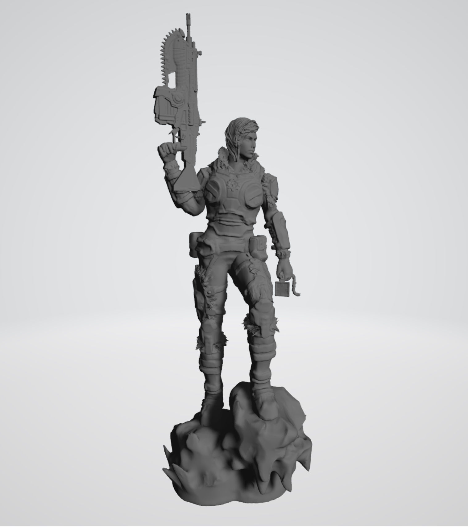 Gears of War - Gears 5 Kaitlin Diaz 3D print model_1