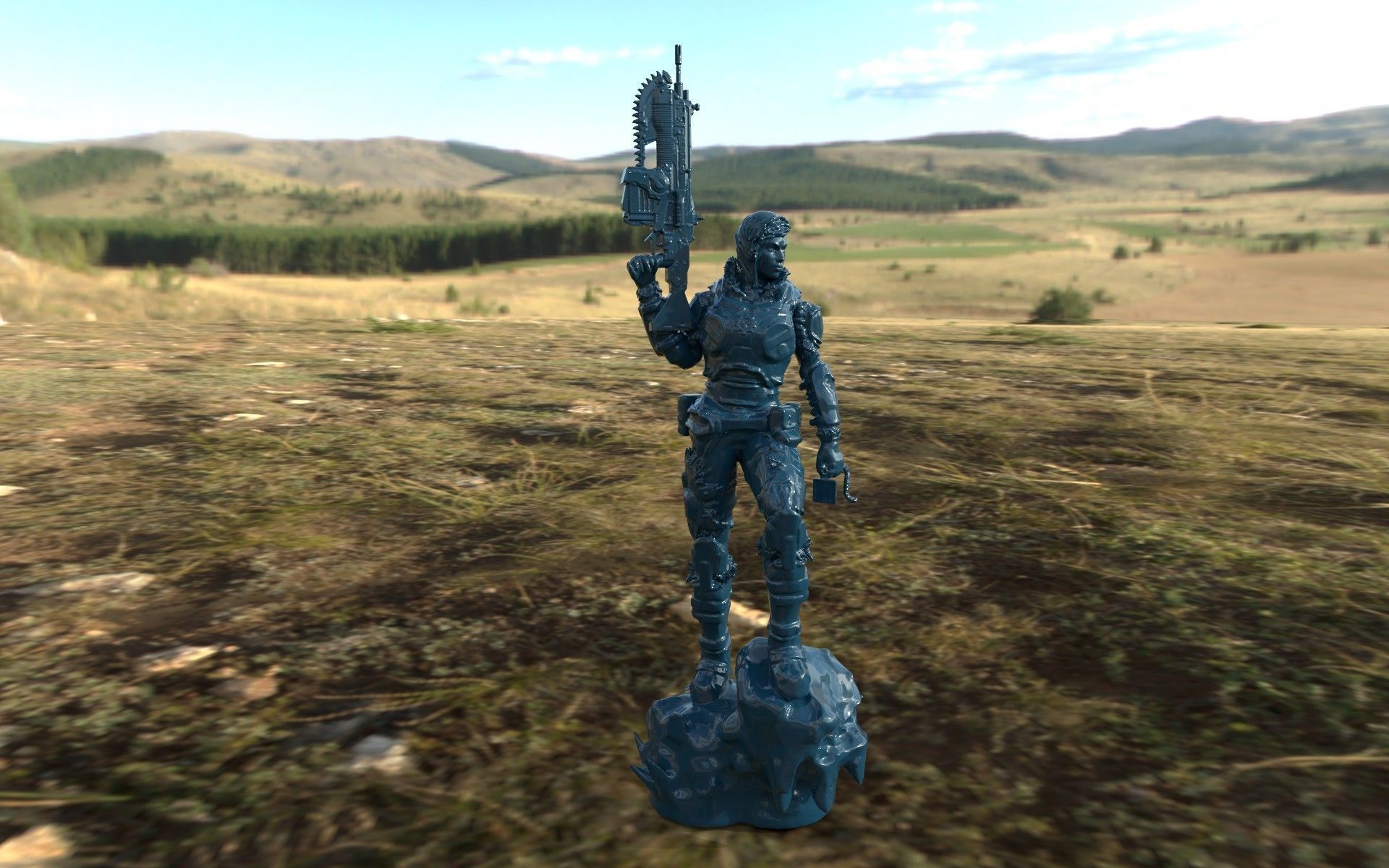 Gears of War - Gears 5 Kaitlin Diaz 3D print model_5