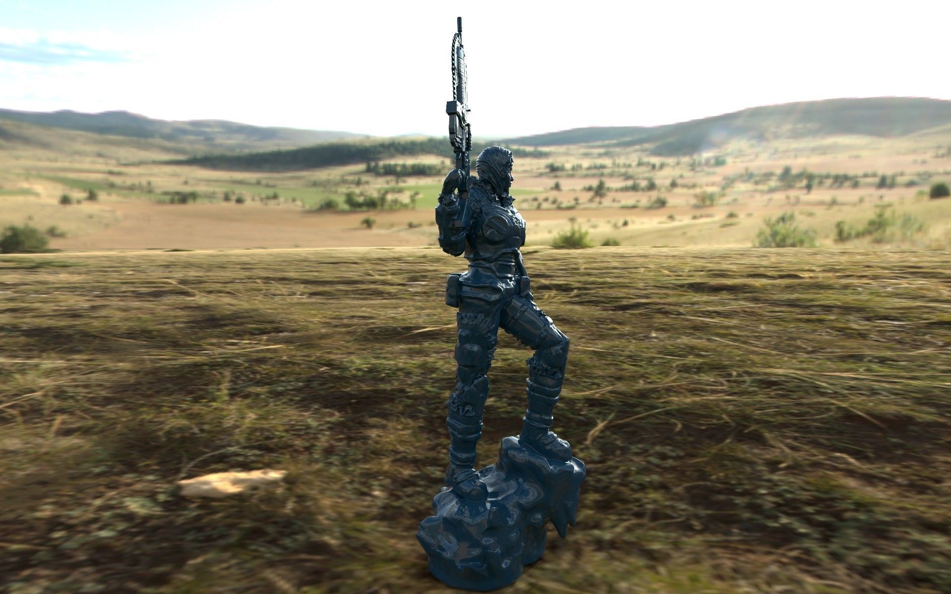 Gears of War - Gears 5 Kaitlin Diaz 3D print model_6