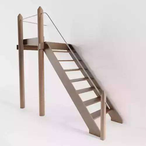 Old Exterior Staircase