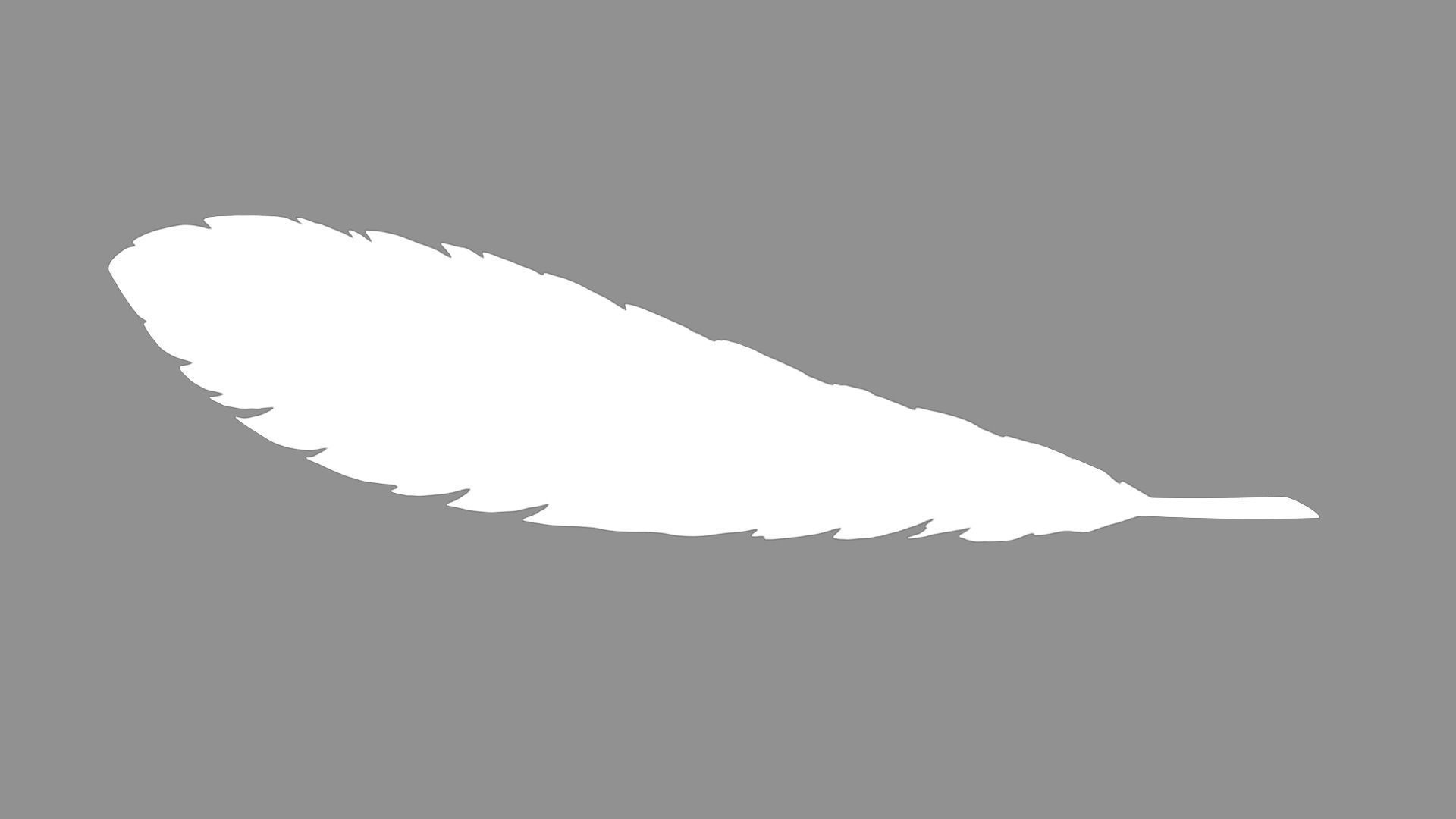 MistryFeatherA Stylized Low-poly 3D model_4