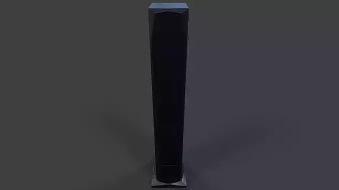 Tower Speaker V01 - High Poly