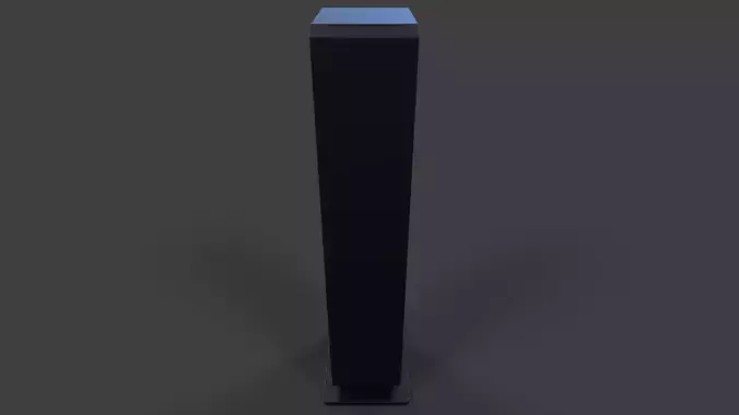 Tower Speaker V02 - High Poly