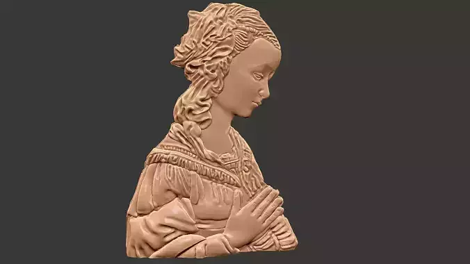 Madonna3 bust of woman