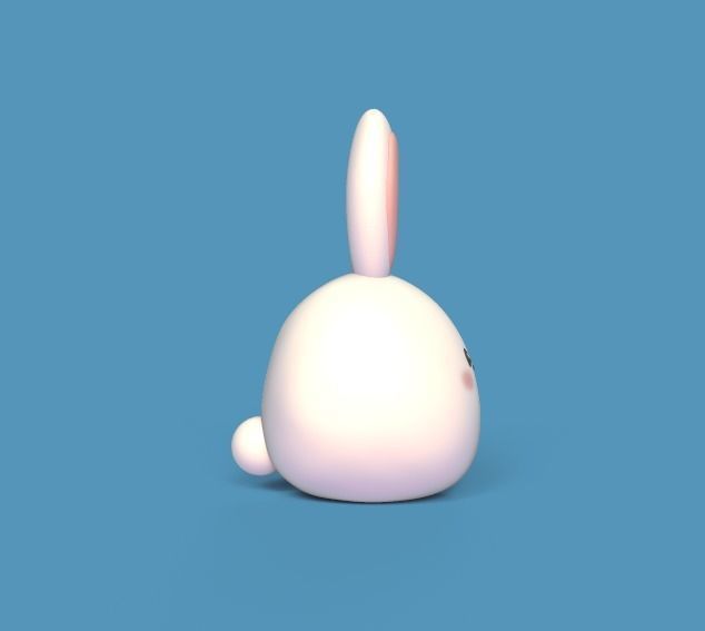 Little Bunny 3D print model_1