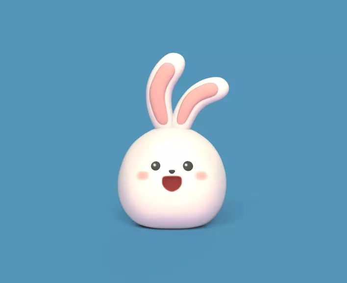 Little Bunny 3D print model_0