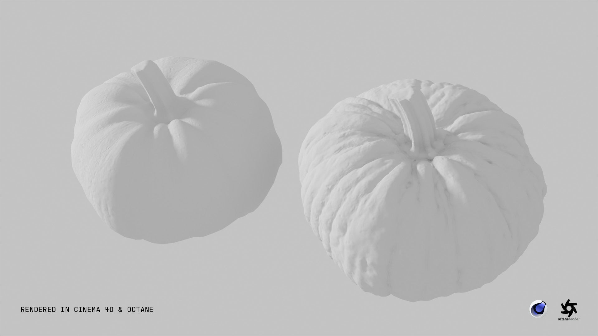 Orange Pumpkin 3D model_9
