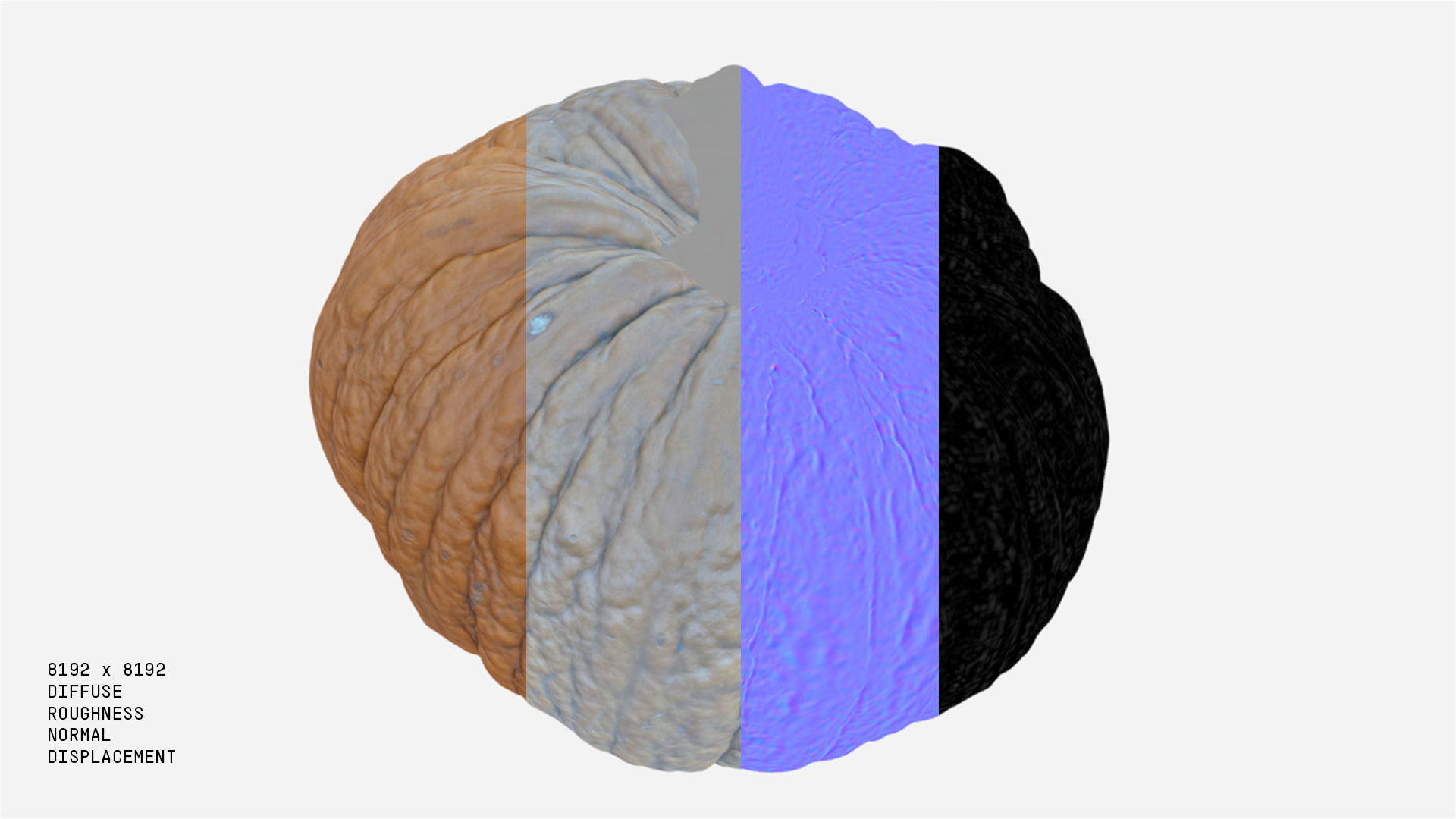 Orange Pumpkin 3D model_7