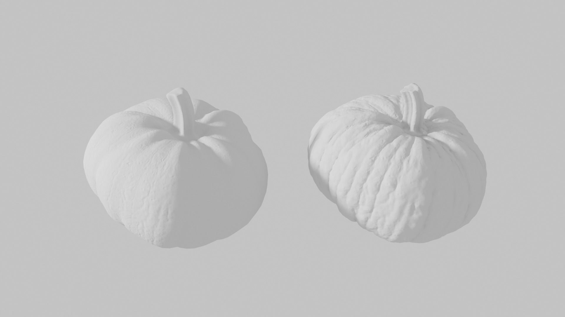 Orange Pumpkin 3D model_6