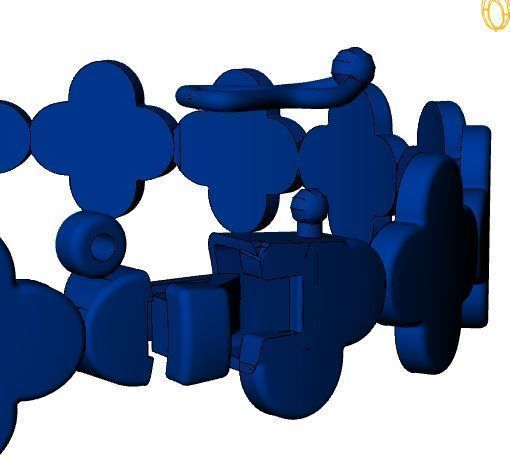 bracelet fashion 3D print model_1