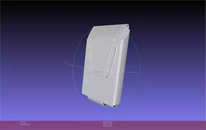 Fake Pouch Solid Model 3D print model