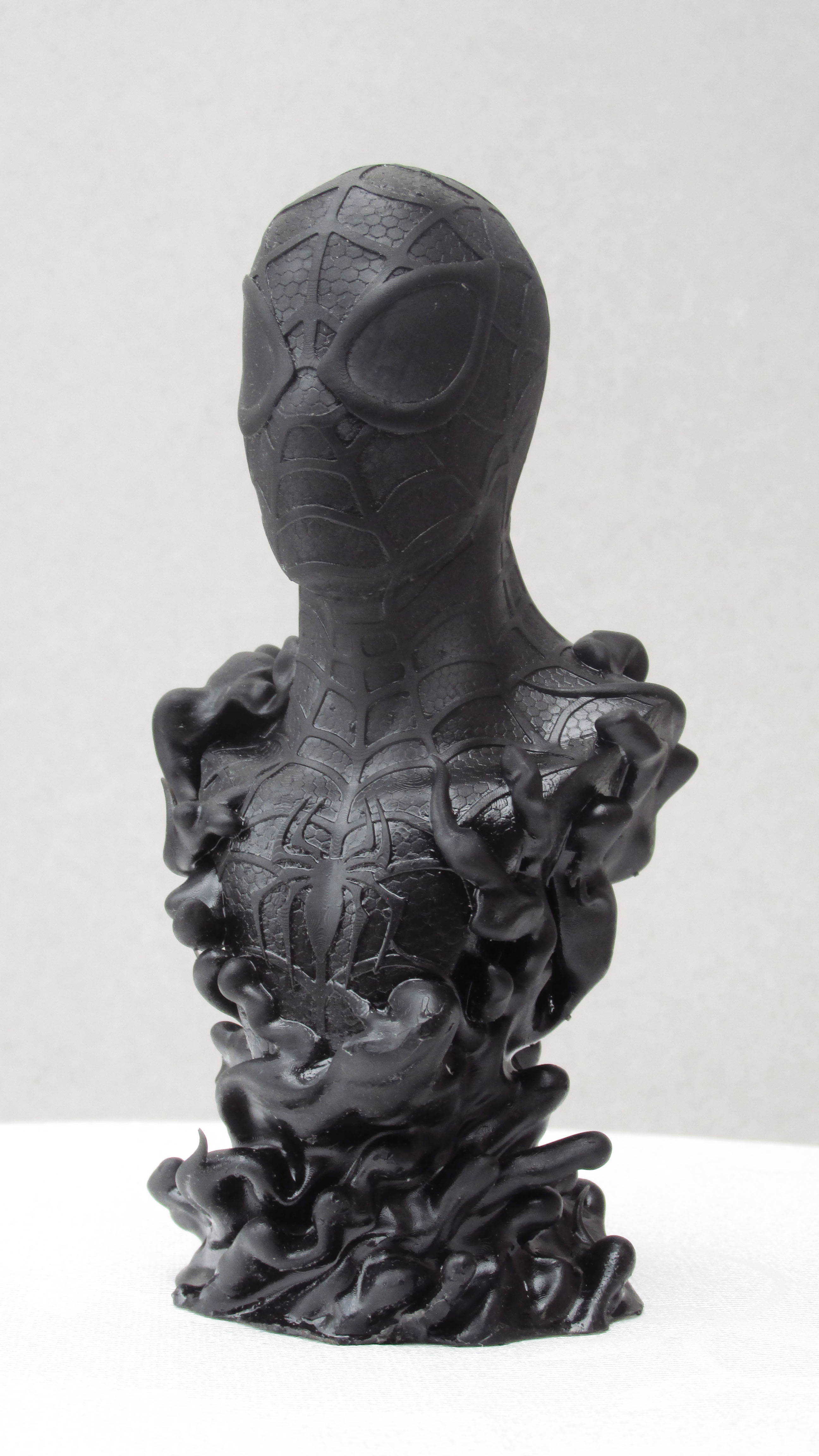 Spiderman bust   3D print model_7
