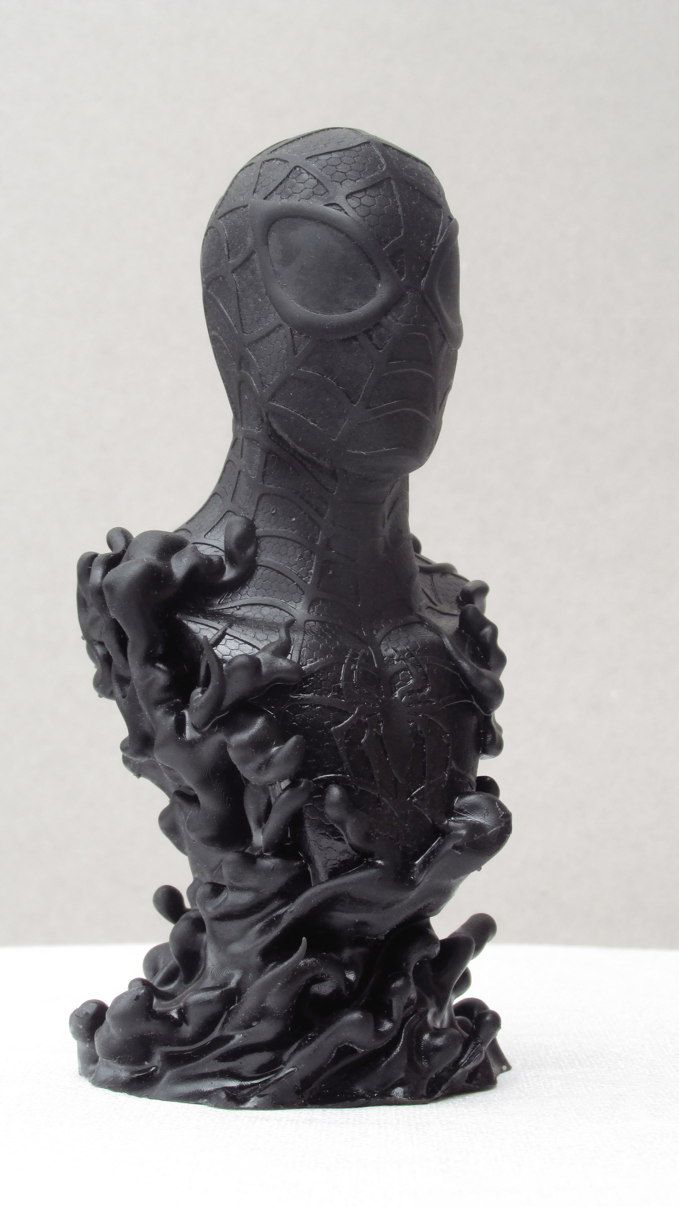 Spiderman bust   3D print model_5