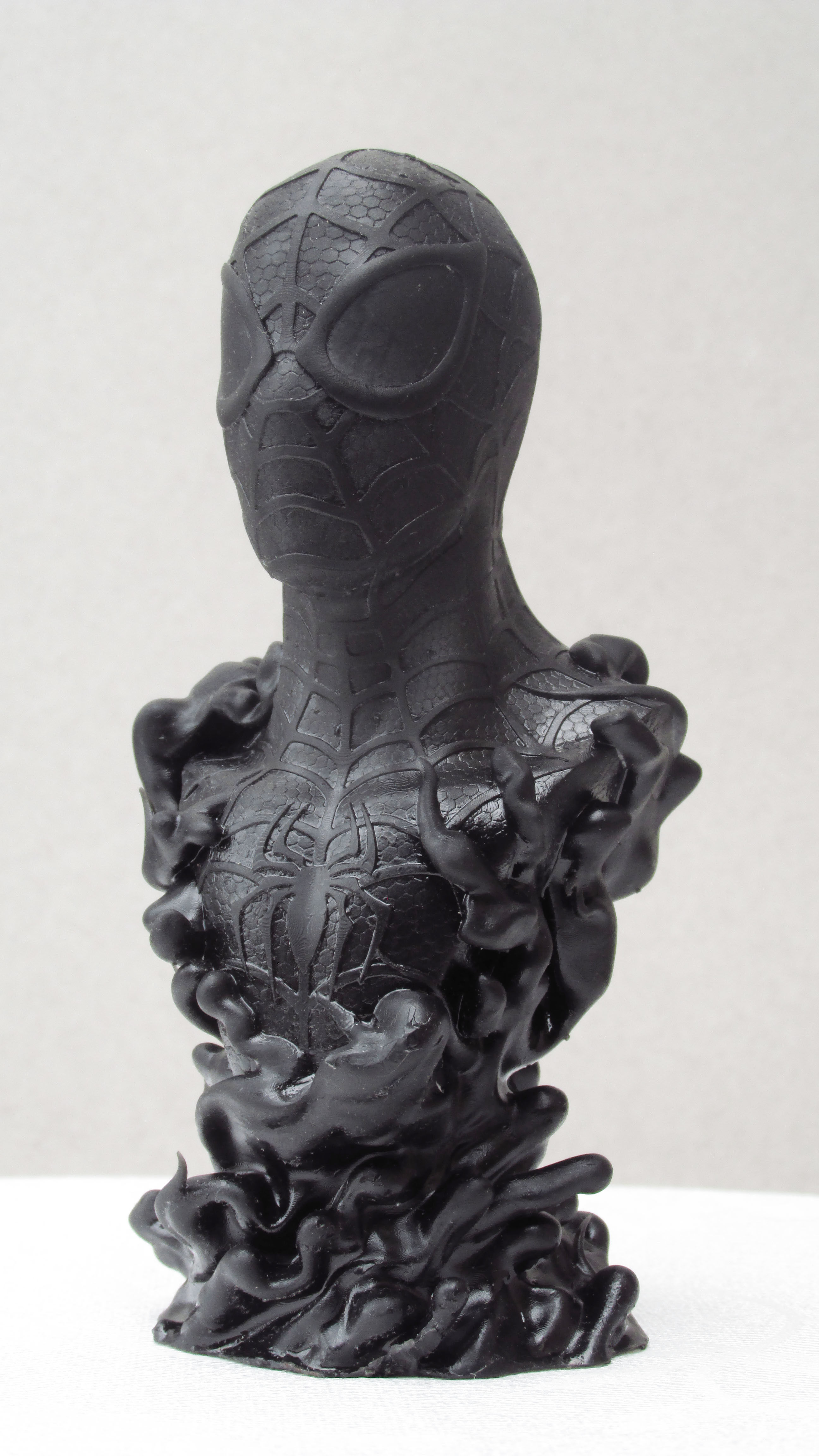 Spiderman bust   3D print model_6