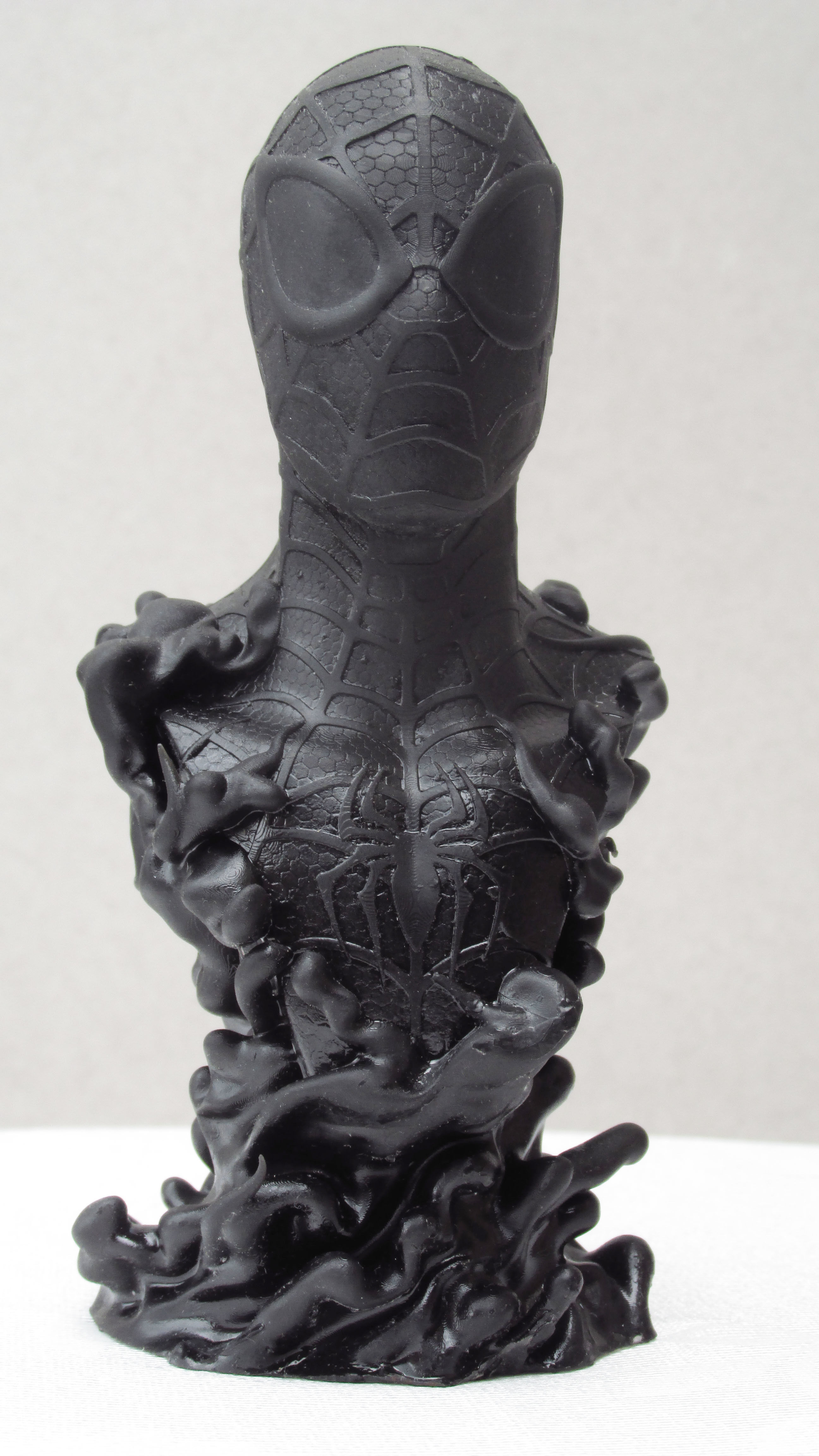 Spiderman bust   3D print model_3