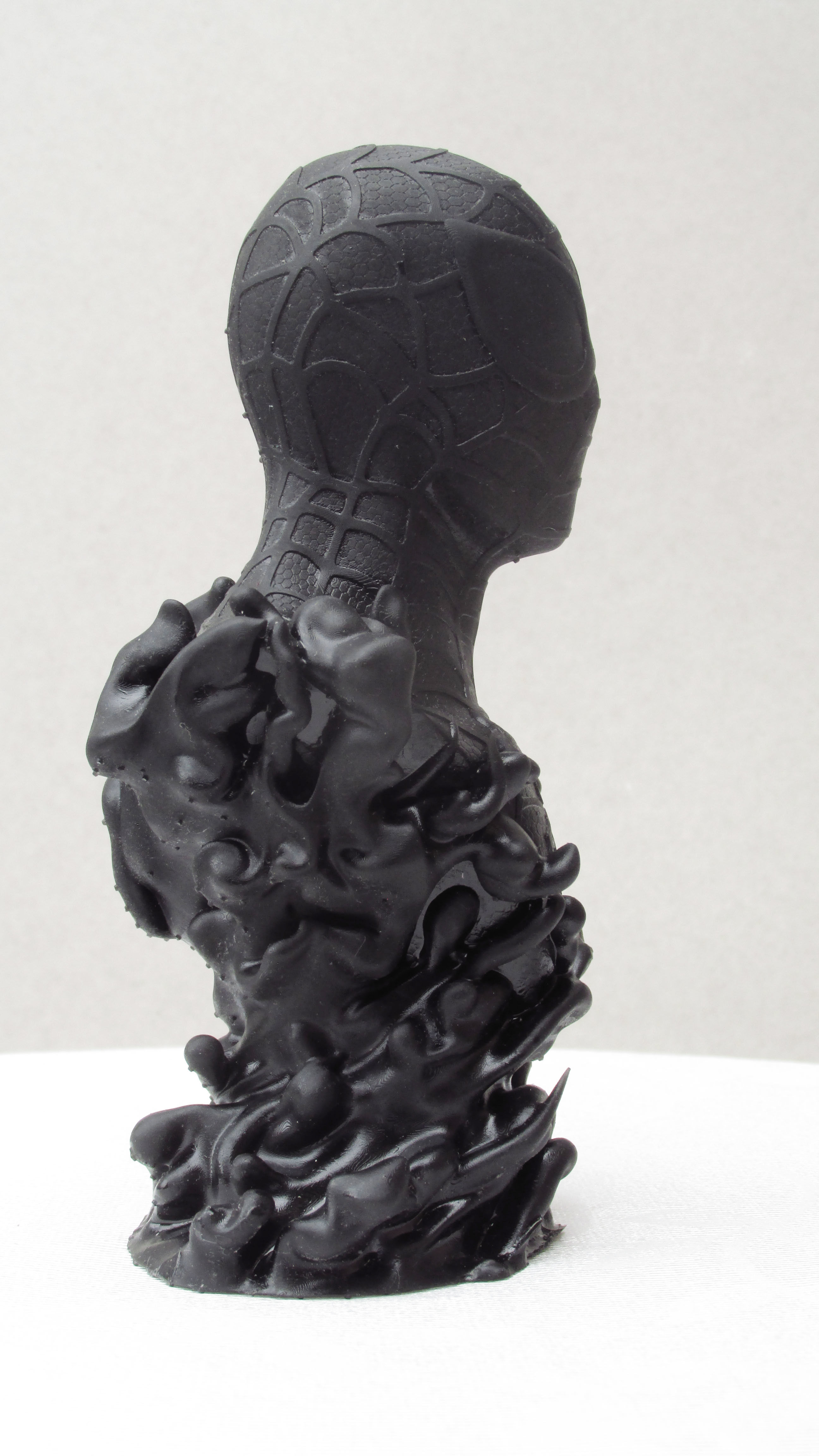 Spiderman bust   3D print model_9