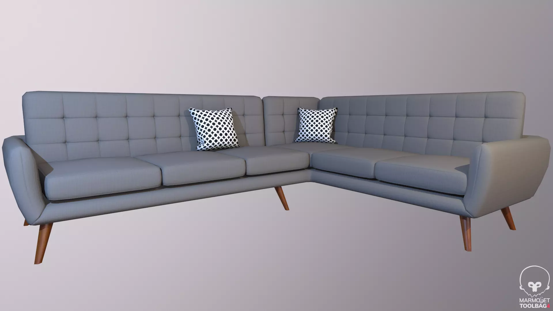 SEC SOFA 24 Low-poly 3D model_0