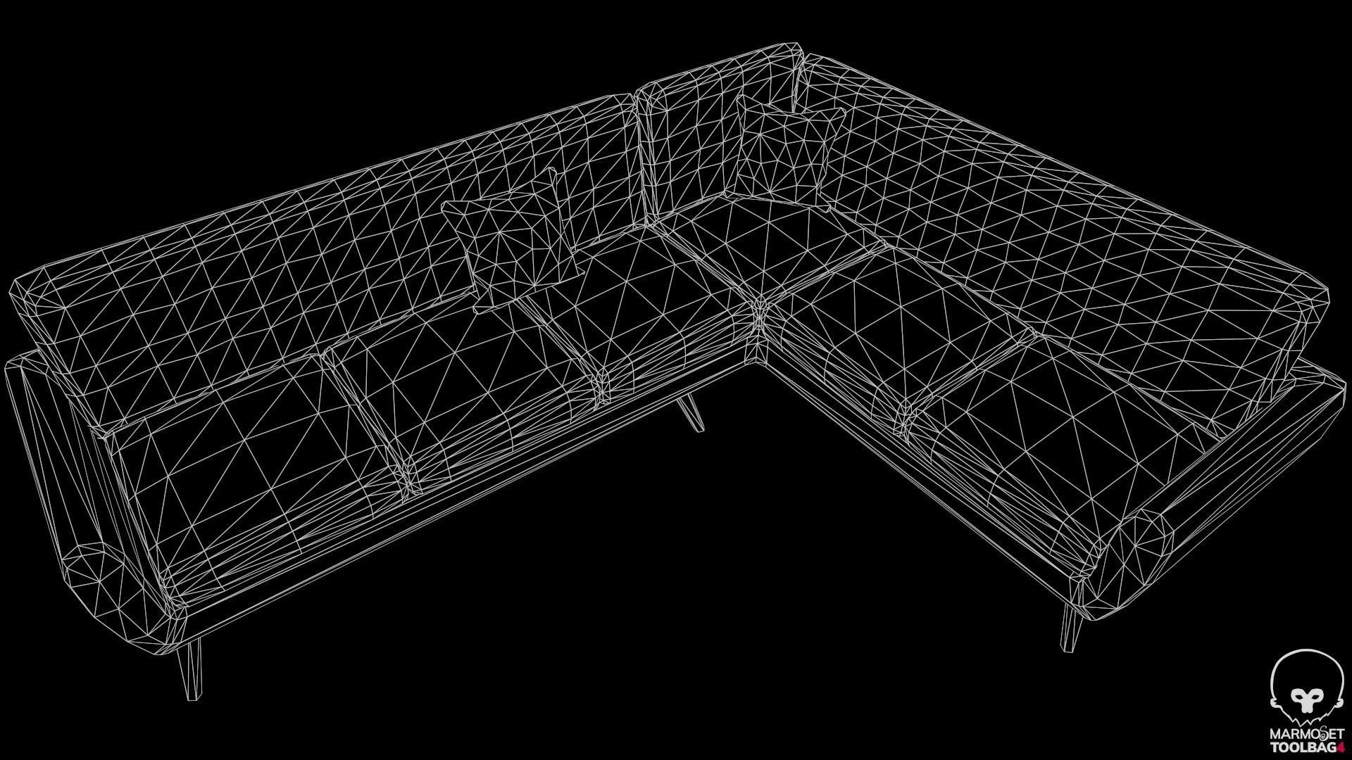 SEC SOFA 24 Low-poly 3D model_6