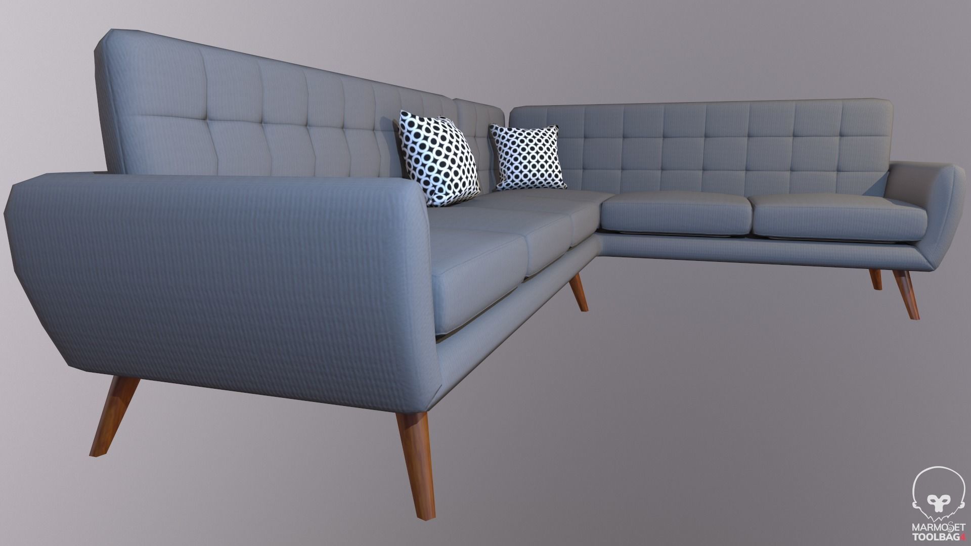 SEC SOFA 24 Low-poly 3D model_3