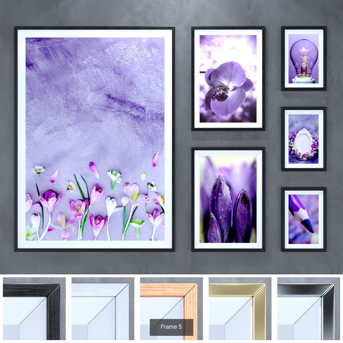 Frame 1-5 3D Model Collection_6