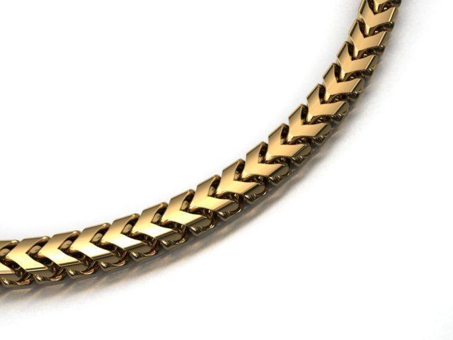 FRANCO DIAMOND CUT PLAIN 10 MM 3D print model_2