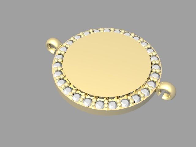 Bracelet bracket  3D print model_4