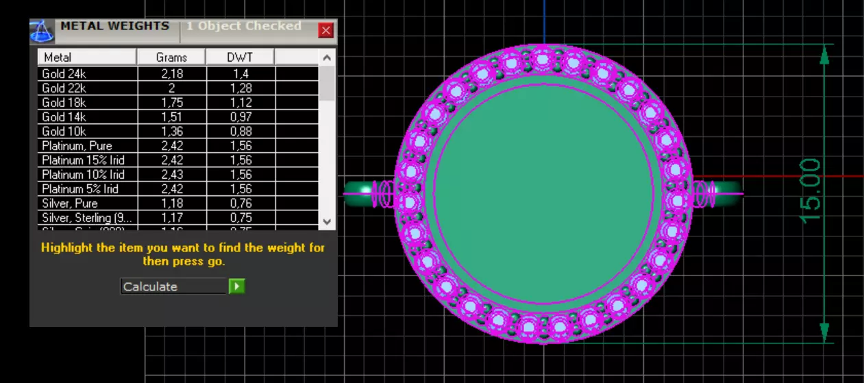Bracelet bracket  3D print model_0